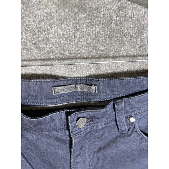 Saks Fifth Avenue Straight Leg Pants Mens Size 34x32 Stretch Blue‎ 5 Pocket - Picture 6 of 10